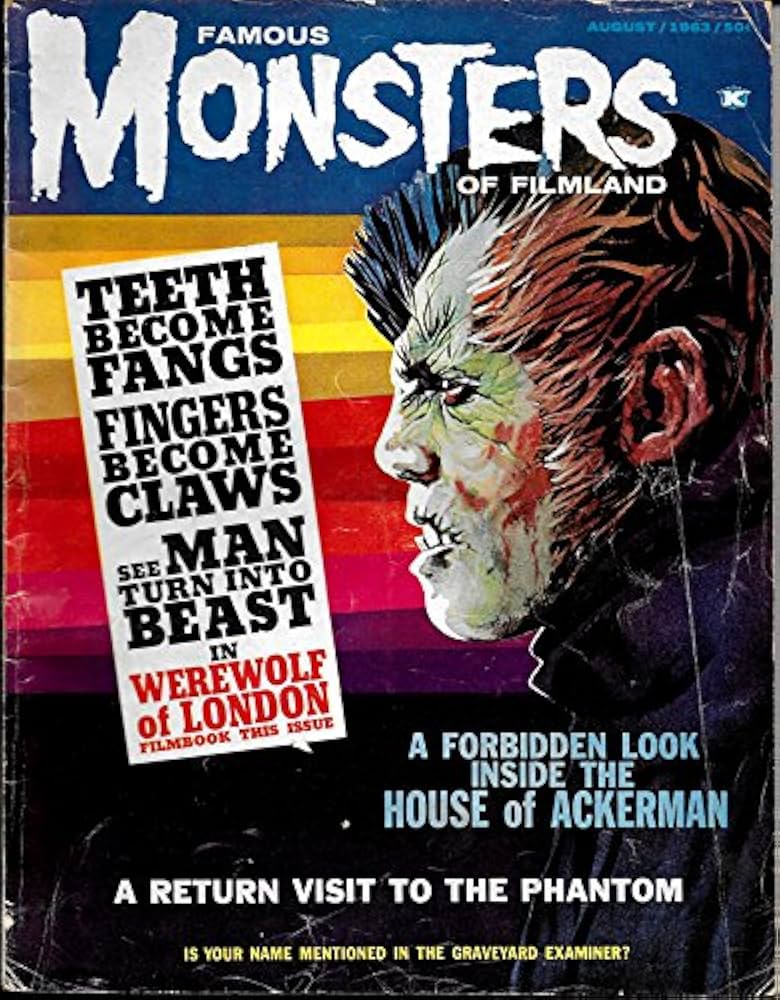 Ackerman Famous Monster of Filmland 洋書 Ackerman Famous Monster