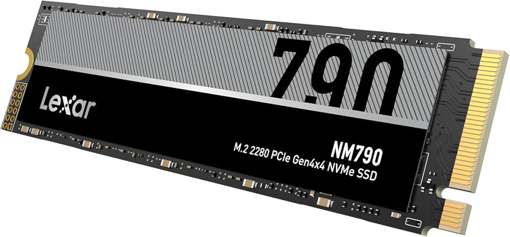 Lexar NM790 SSD 1TB PCIe Gen4 NVMe M.2 2280 Internal Solid State