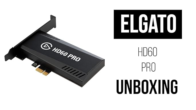 Amazon.com: Elgato HD60 Pro1080p60 Capture and Passthrough, PCIe