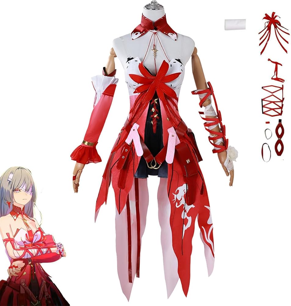 Amazon.co.jp: [YUNLEJI] 鳴潮 フローヴァ コスプレ衣装 豪華セット