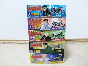 Amazon | 特攻の拓 プラモデル 1/12 単車 バイク 武丸 5種セット