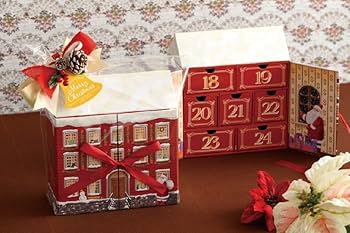 Amazon.co.jp: 【1個入り】ヘッズ アドベントカレンダー 21×10.4×23cm