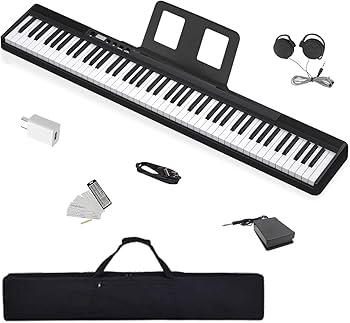 Amazon.co.jp: Longeye 電子ピアノ 【譜面台本体に付け】 88鍵盤