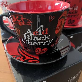 Amazon.co.jp: Acid Black Cherry マグカップ 3つセット ホビー グッズ