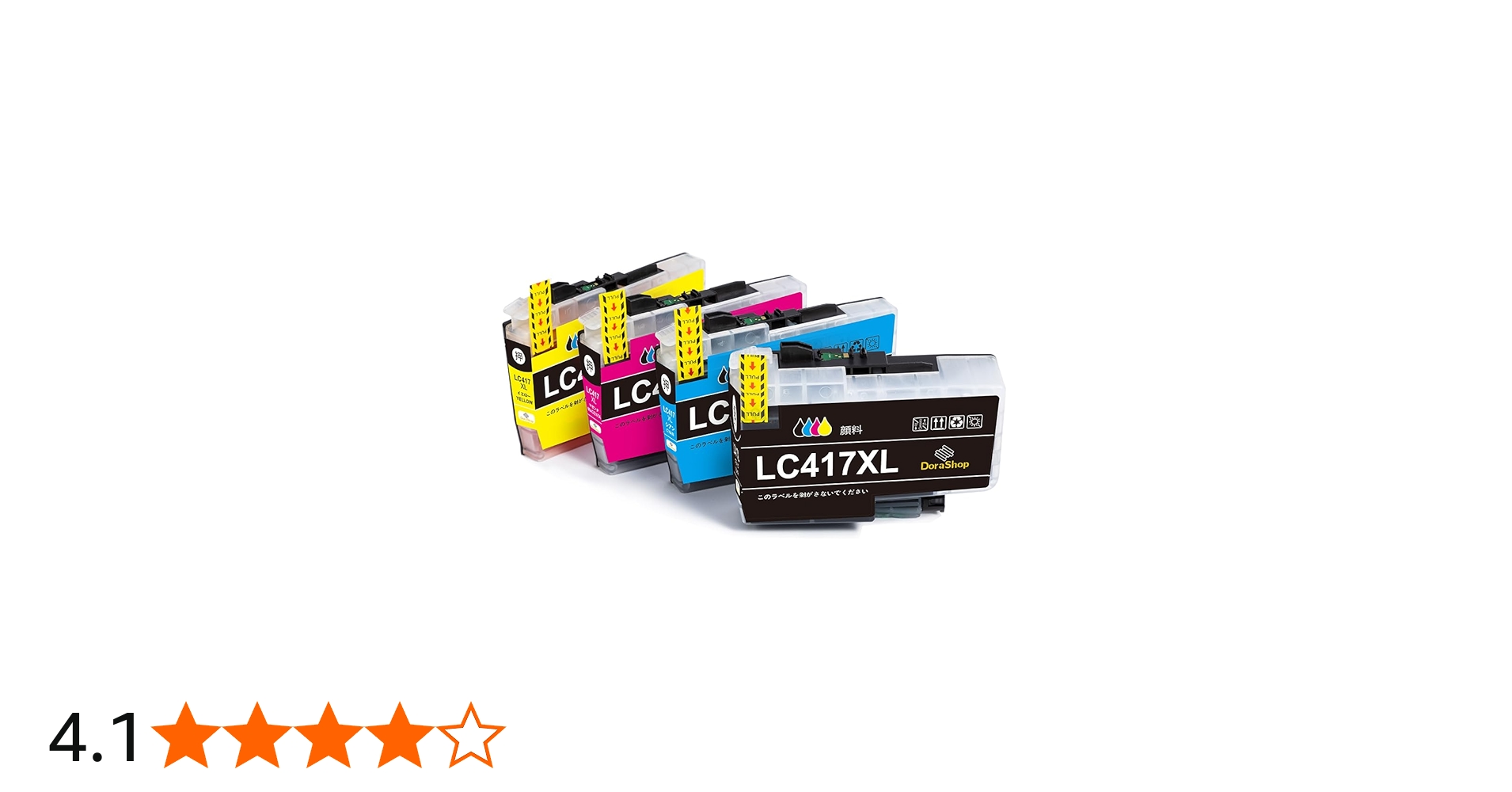 Amazon.co.jp: 【Amazon.co.jp限定】 Brother用 ブラザーLC417XL-4PK