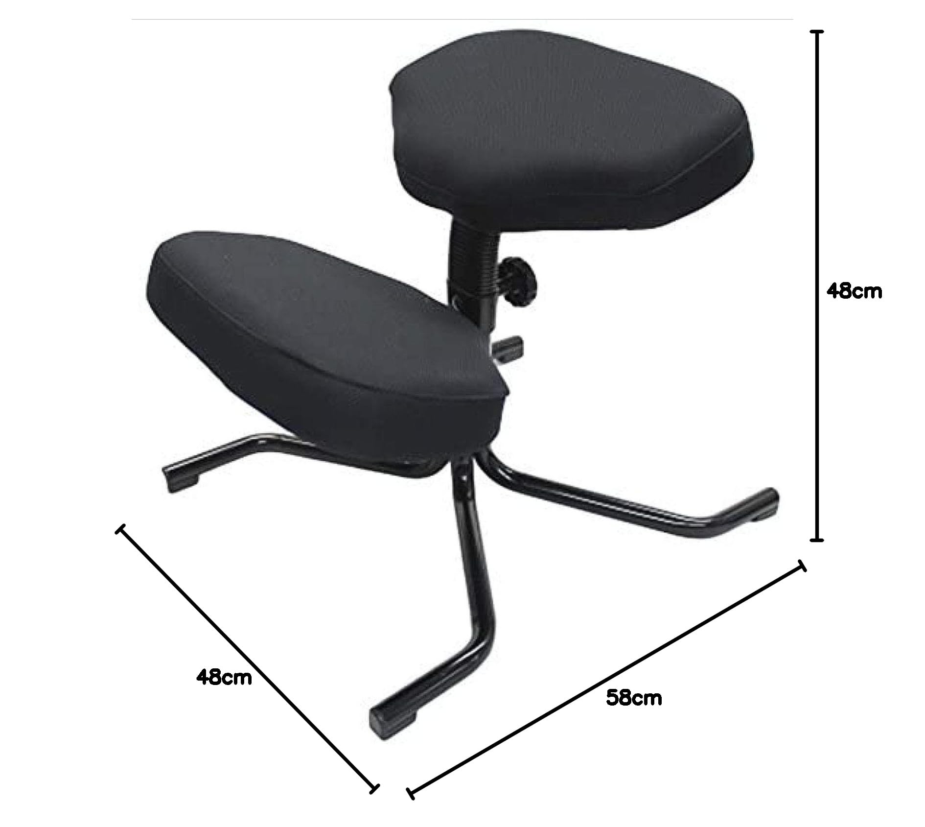 Amazon.co.jp: 國新産業 バランスチェア 5064 バランススタディ 幅48