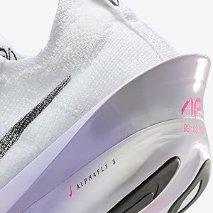 Amazon | [ナイキ] アルファフライ 3 ALPHA FLY 3 ホワイト/パープル