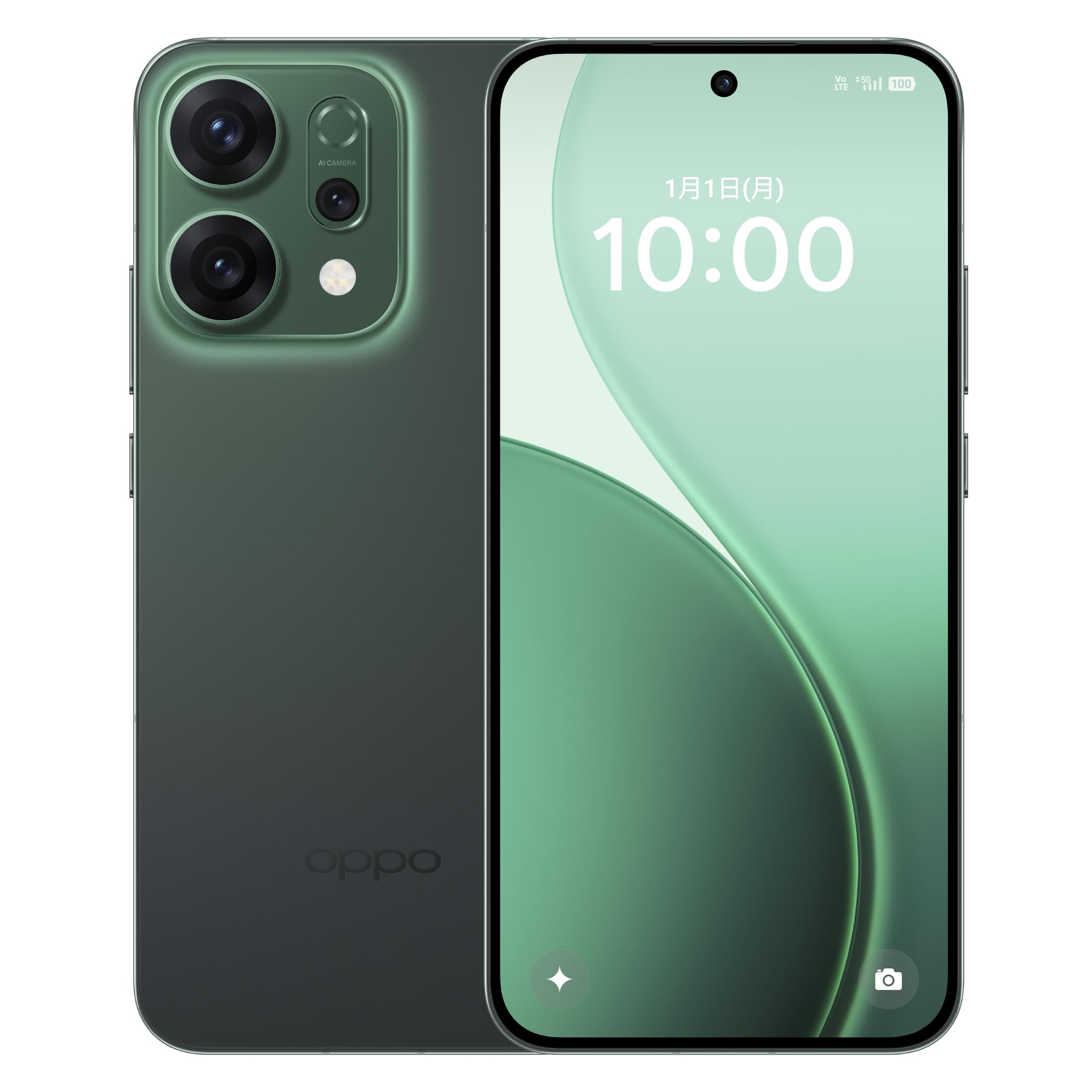 Amazon | OPPO Reno14 5G ルミナスグリーン CPH2737 【日本正規代理店