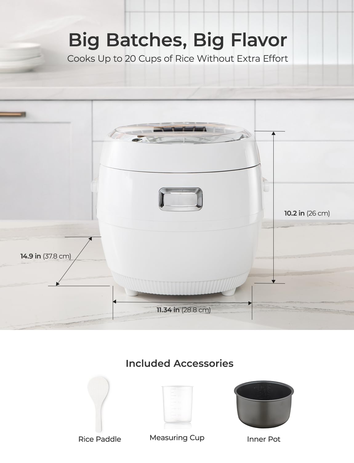 Amazon.com: CUCKOO Micom Rice Cooker 10-Cup Uncooked / 20-Cup