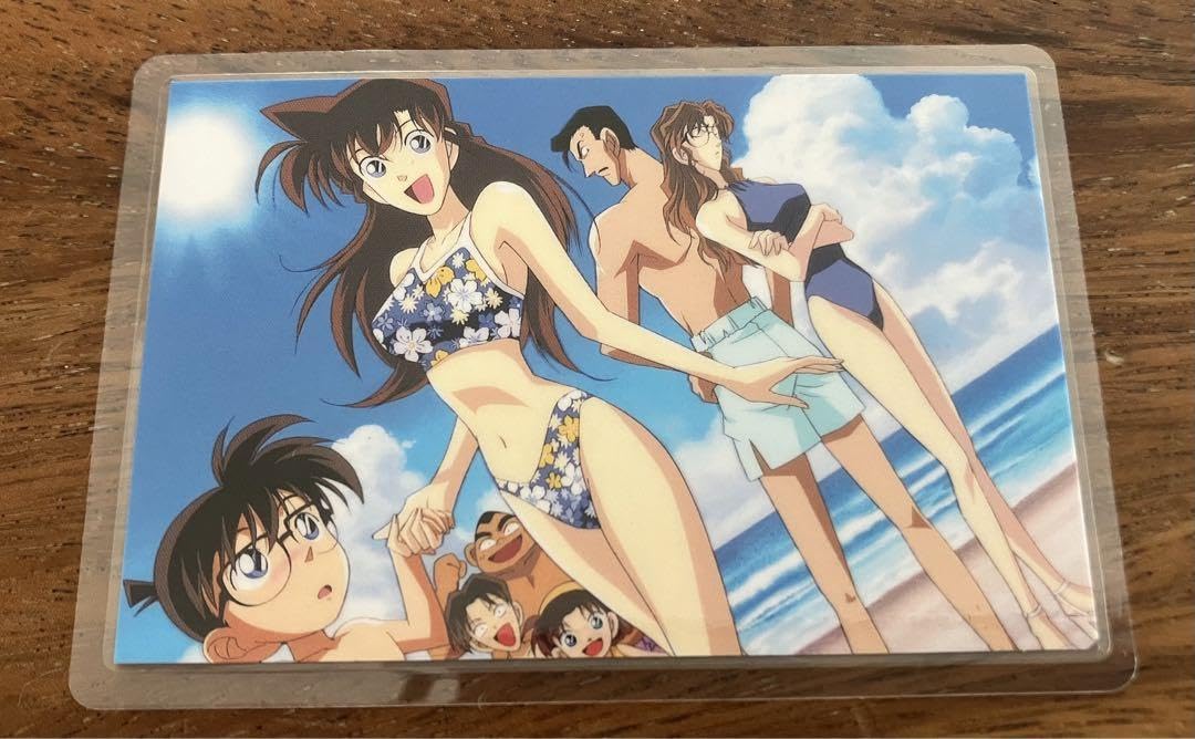 Amazon.co.jp: コナン 毛利蘭 工藤新一 妃英理 ラミネートカード 超