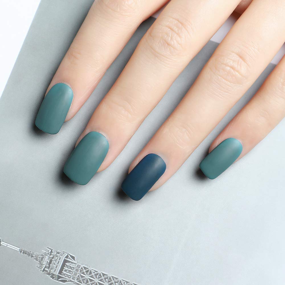 Amazon | COSCELIA ジェルネイル カラージェル ブルーグリンー 青緑