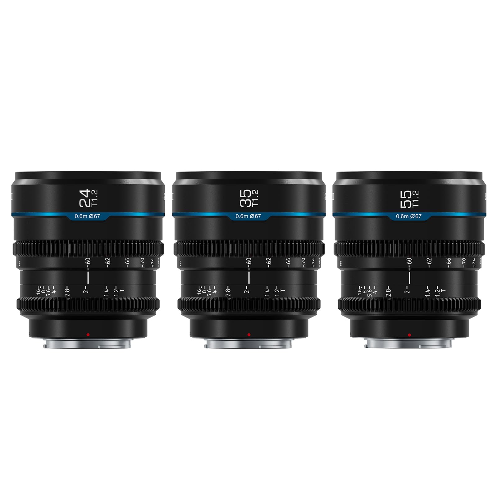 Amazon.com : SIRUI Night Walker S35 Manual Focus Cine Lens Set