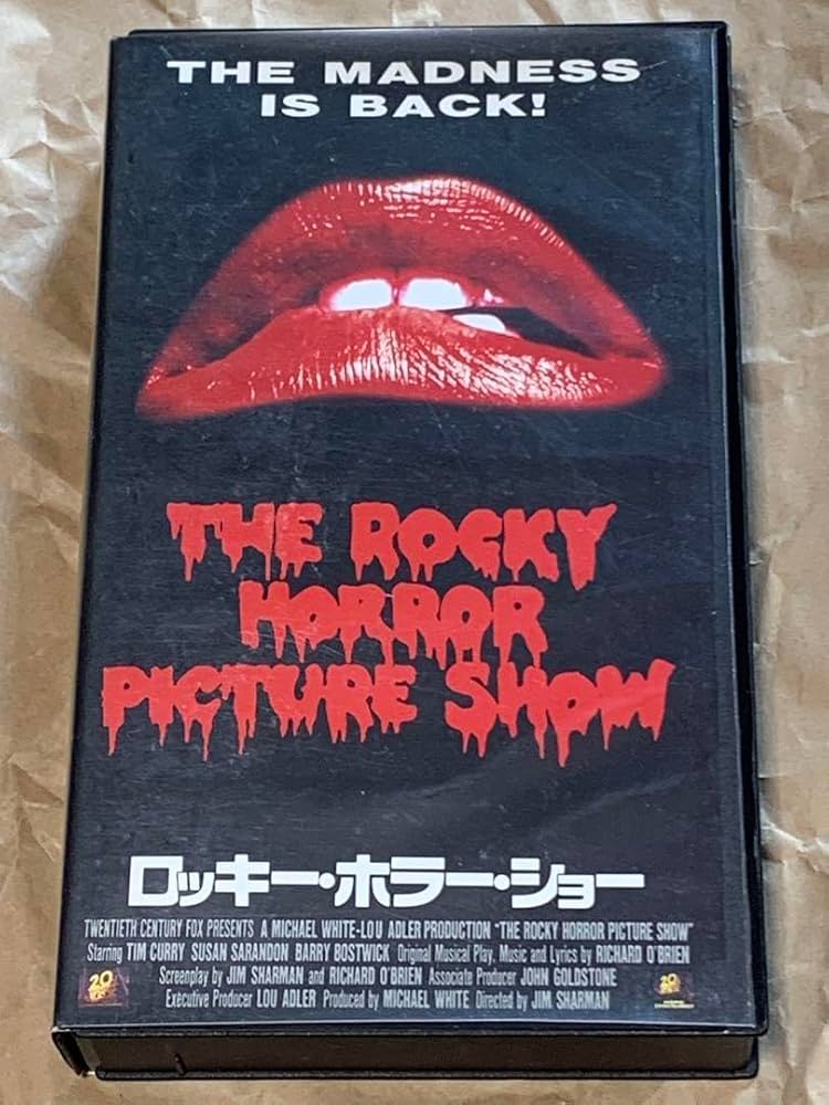 ロッキー・ホラー・ショー 中古VHSビデオ 字幕スーパー ロッキー