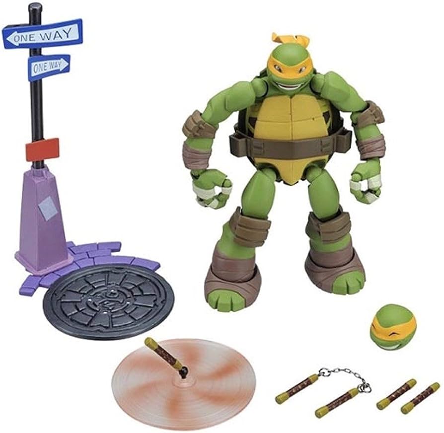 海洋堂 リボルテック】ミケランジェロ ドナテロ 2体セット 開封済み