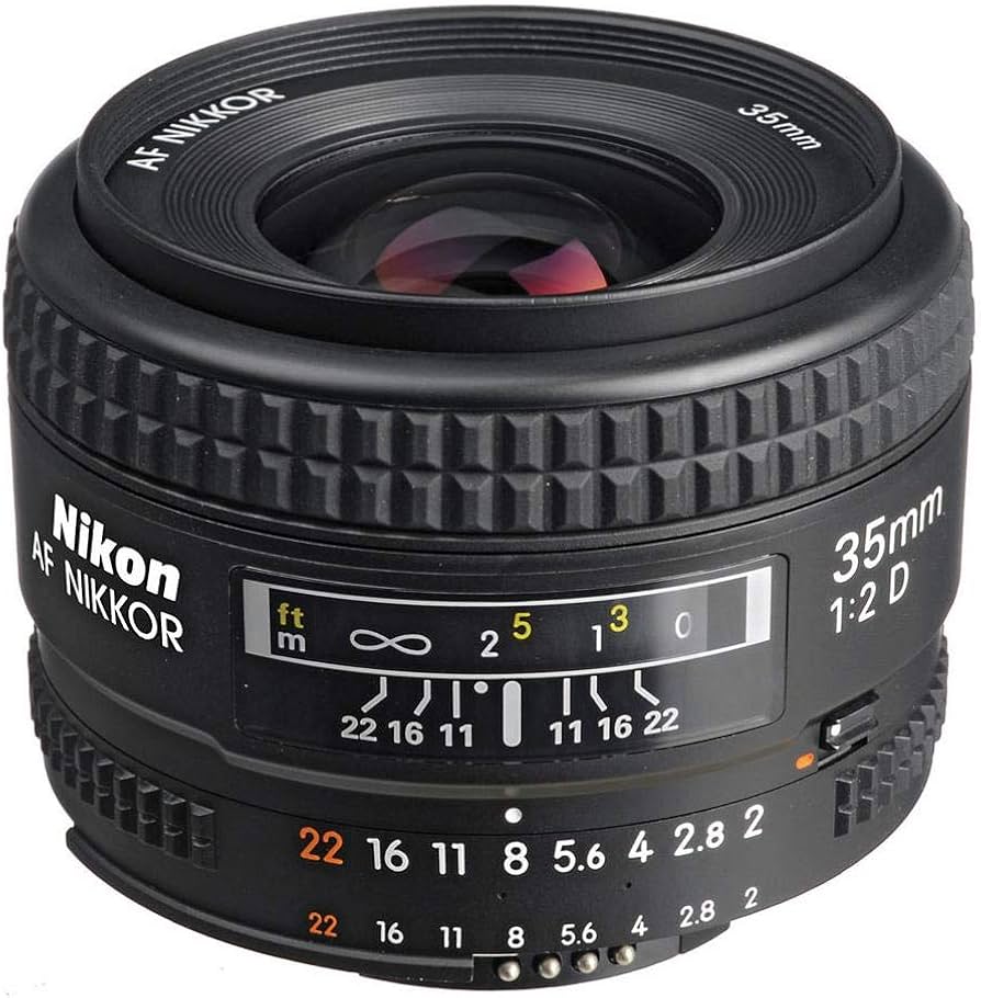 Nikon AF NIKKOR 1923 35mm f/2D Lens with Auto Focus for Nikon DSLR