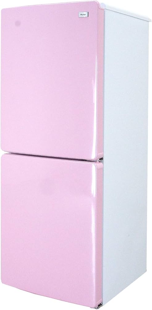 Amazon | Haier 148L 2ドア冷蔵庫 JR-NF148A 右開き ピンク | Haier
