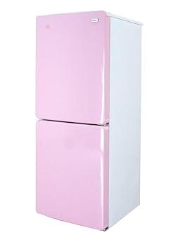 可愛いキッチンに大変身♪人気のピンク♪2ドア冷凍冷蔵庫137L 可愛い