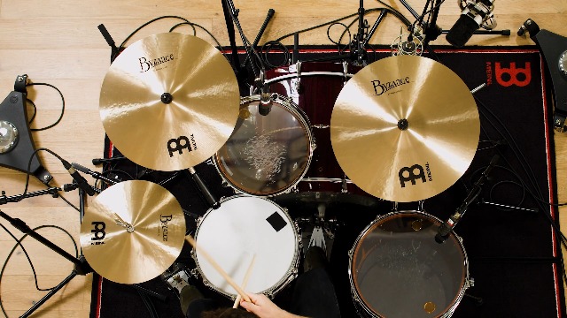 Amazon.com: Meinl Cymbals Byzance Traditional Complete Set — Made