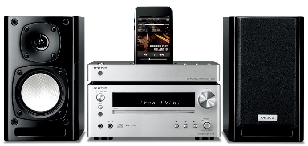 Amazon.co.jp: ONKYO デジタルiPodドック付属CDコンポ X-S1ND(B