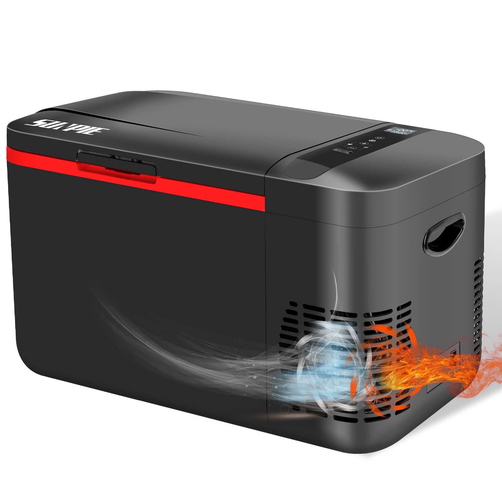 Amazon.co.jp: 「SUNPIE」車載用冷蔵庫 冷凍加熱 22L 1台2役 25℃-55