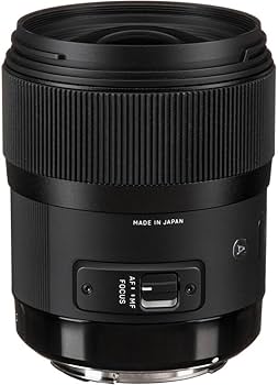 Amazon.com : Sigma 35mm F1.4 Art DG HSM Lens for Canon, Black, 3.7