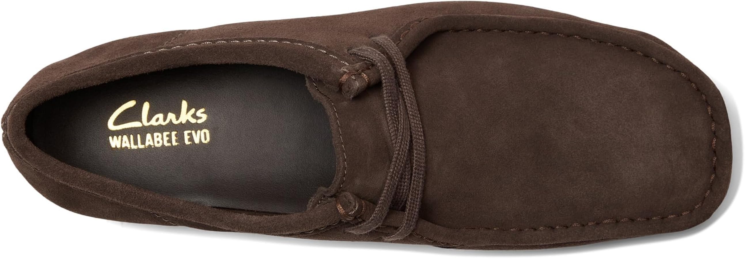 Amazon.com | Clarks Men's Wallabee EVO Dark Brown Suede 7 Medium