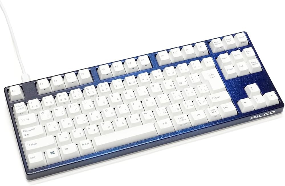 Amazon | FILCO Majestouch Convertible2 HAKUA 漆 銀河(青) テンキー