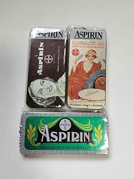 Amazon.co.jp: バイアスピリン スライド式缶ケース ピルケース