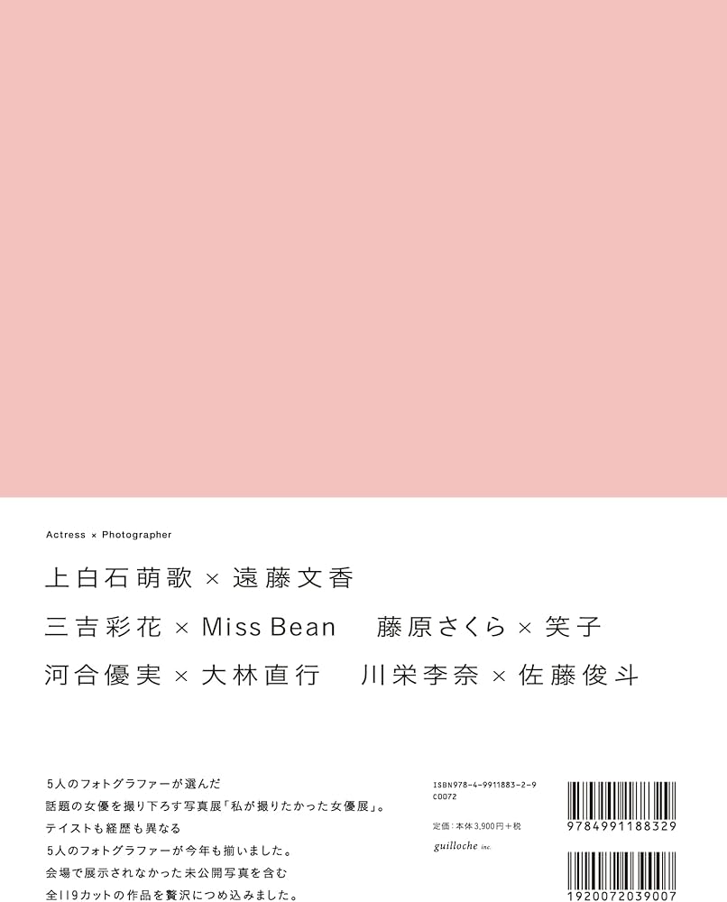 私が撮りたかった女優展2022 | guilloche inc. |本 | 通販 | Amazon