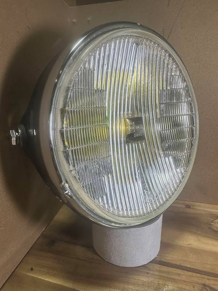 当時物IPF凹みレンズ付きヘッドライトASSY/イエローレンズシビエCIBIE