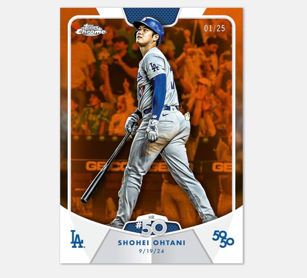 Amazon.co.jp: 2024 Topps 50/50 大谷翔平 10パック入りボックス (2024
