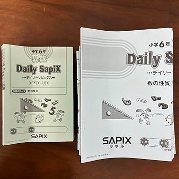 Amazon.co.jp: サピックス SAPIX 6年 算数 テキスト 平常春夏冬講習