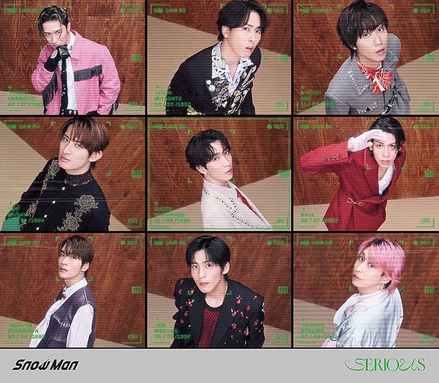 Amazon.co.jp: SERIOUS (SG) (通常盤) - Snow Man: ミュージック
