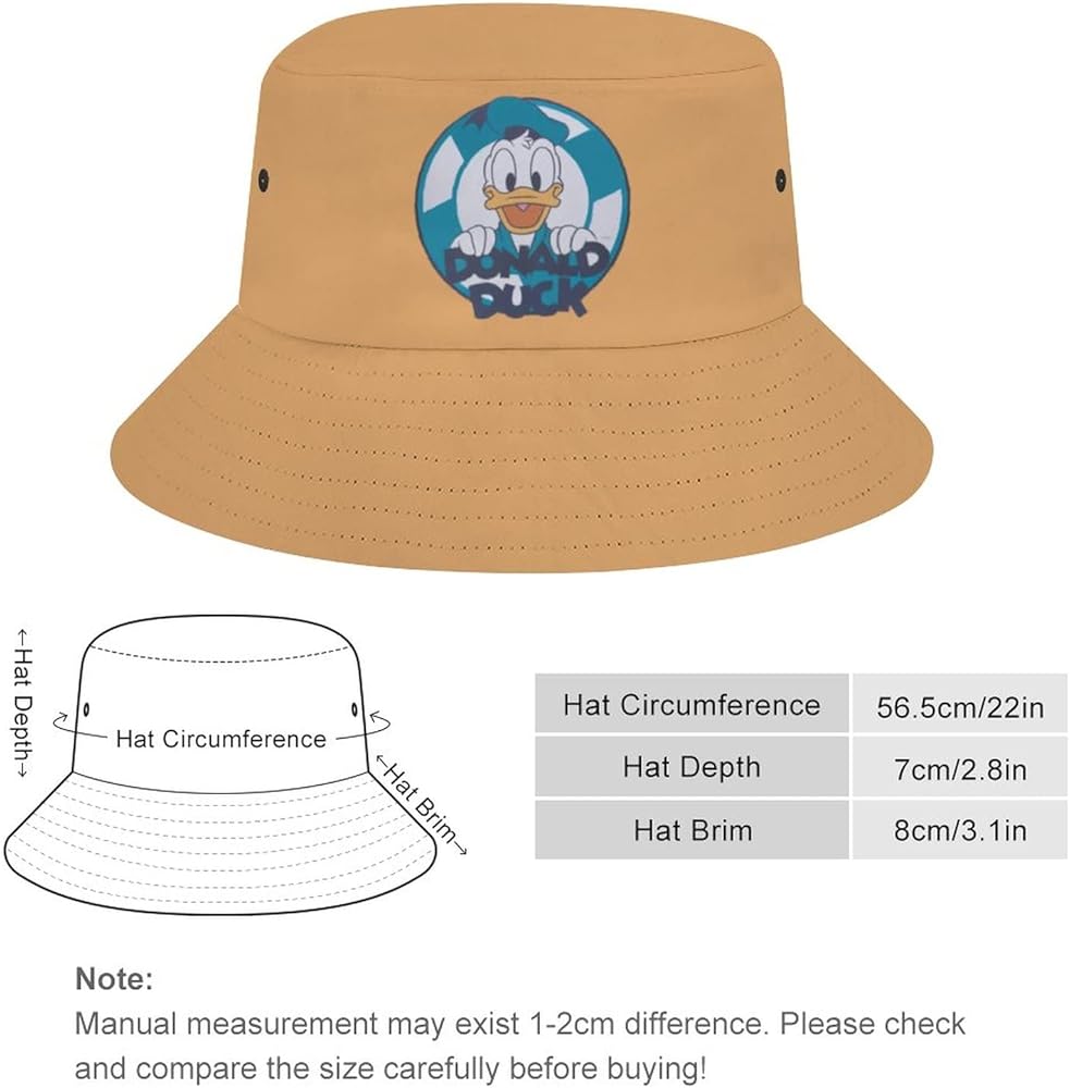 Amazon | [venker] ドナルドダック バケットハット おしゃれ バケハ