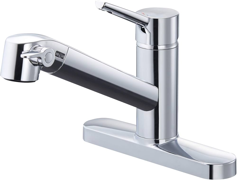 Amazon | LIXIL ( リクシル ) INAX 浄水器内蔵 シングルレバー 混合水