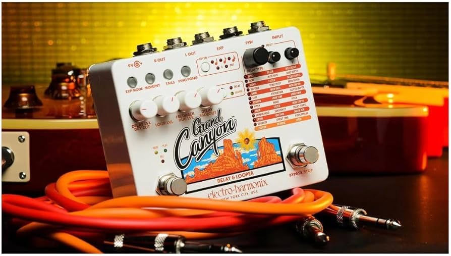Amazon.com: Electro-Harmonix Grand Canyon Delay & Looper Pedal