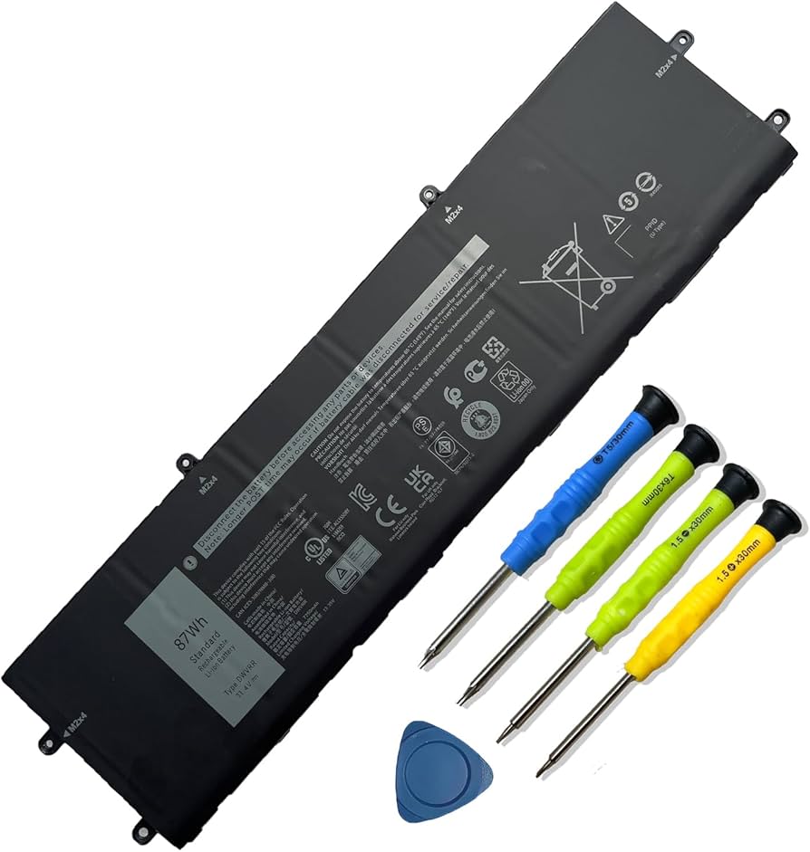 Amazon.com: Mobik 87Wh DWVRR Laptop Battery Replacement for Dell
