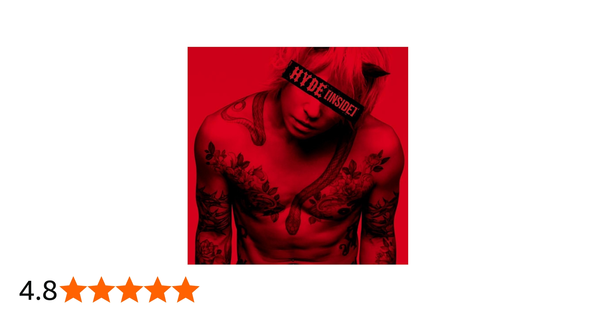 Amazon.co.jp: HYDE [INSIDE] ( 完全限定BOX CD＋Blu-ray＋Tシャツ＋LP