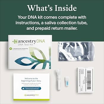 Amazon | AncestryDNA遺伝子検査キット + 3ヶ月の祖先世界探検家会員