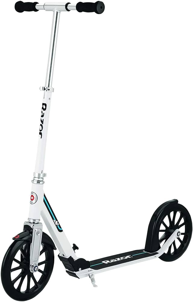 Amazon.com : Razor A6 Kick Scooter - White : Sports & Outdoors