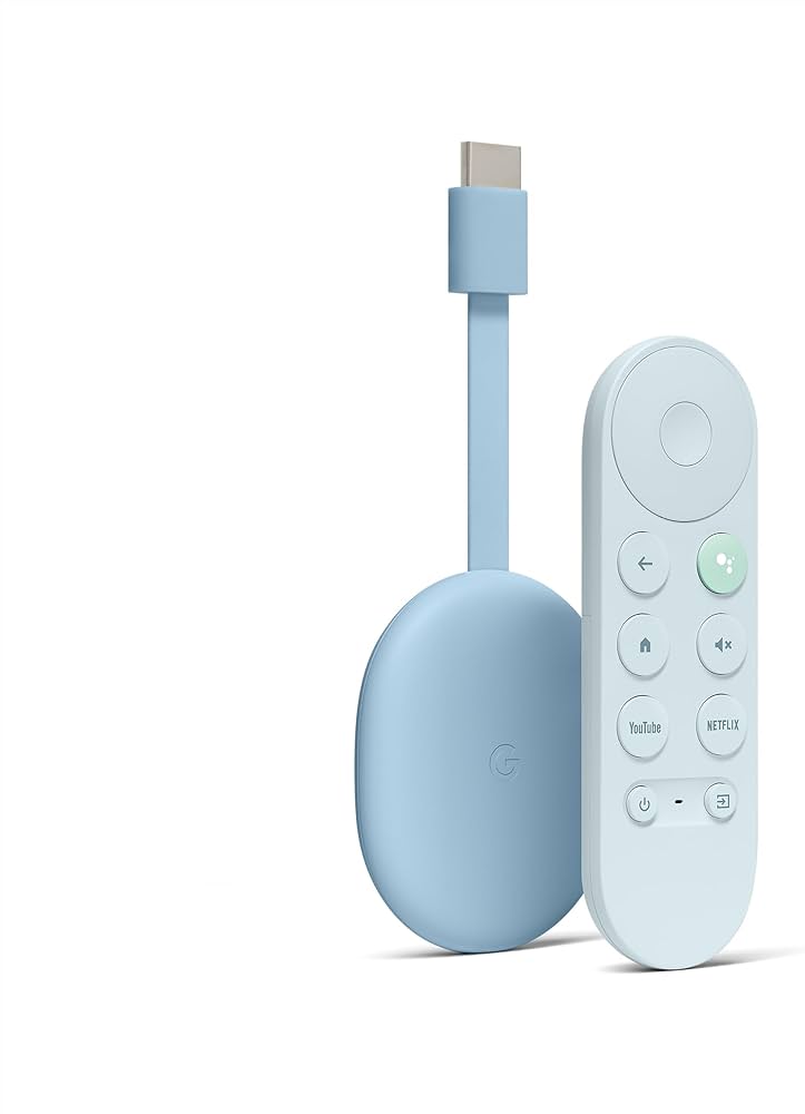 Chromecast with Google TV (4K)- Streaming Stick Entertainment on