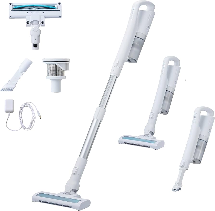 Amazon | アクア (AQUA) 掃除機 のび~る スティッククリーナー