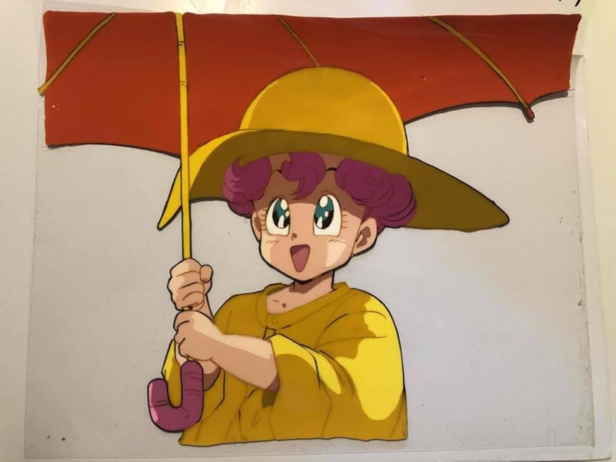 Amazon.co.jp: Pink みずドロボウあめドロボウ セル画 ピンク 鳥山明