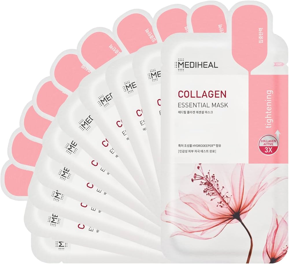 Amazon.com : Mediheal Official Best Korean Sheet Mask - Collagen