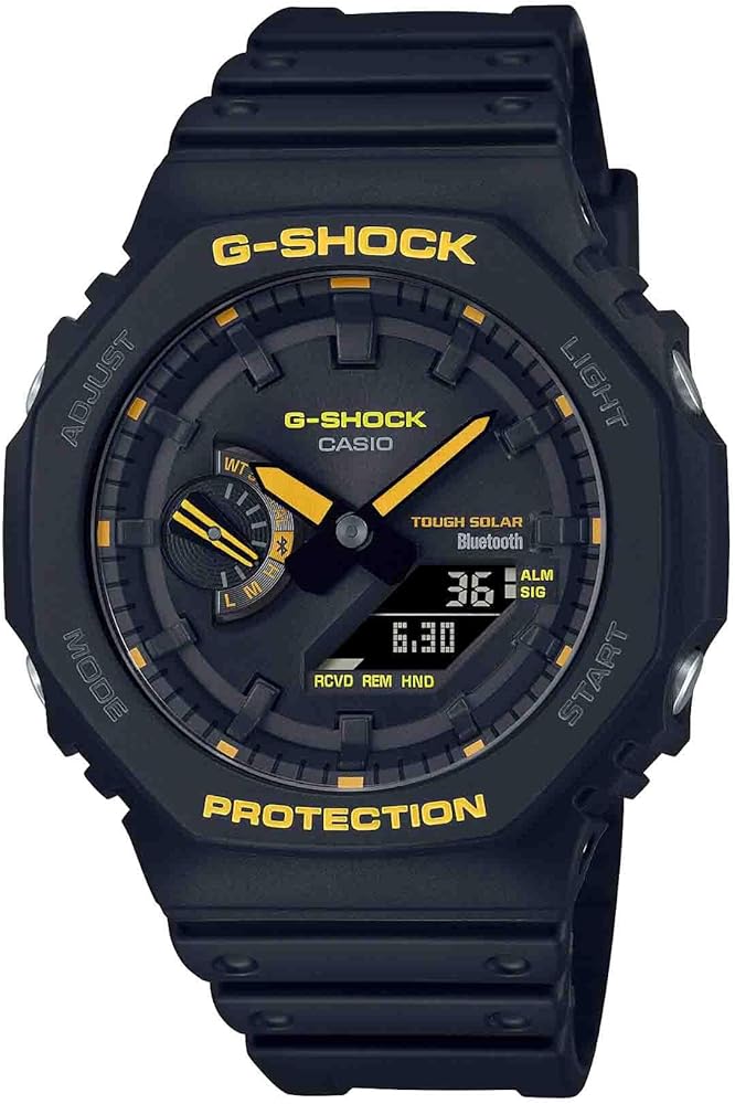 Amazon.com: G-Shock Casio GA-B2100CY-1A Caution Yellow Series