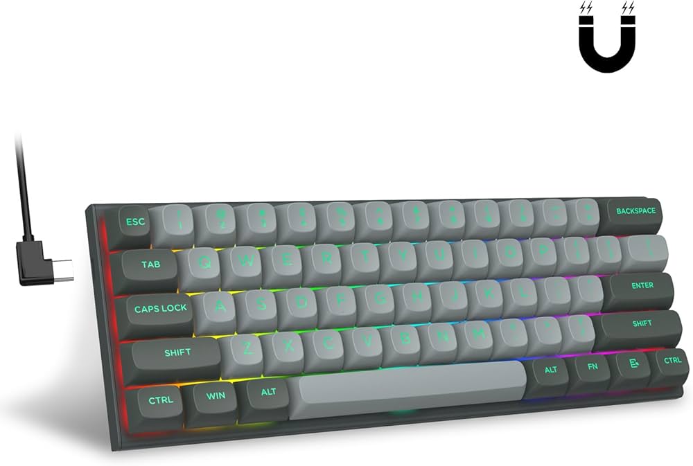 Amazon | e元素 Hz-61 60% エスポートゲーミングキーボード ラピッド