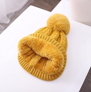 Amazon | キッズ 帽子 手袋 マフラー 三点セット ニット 子供 5色 3~12