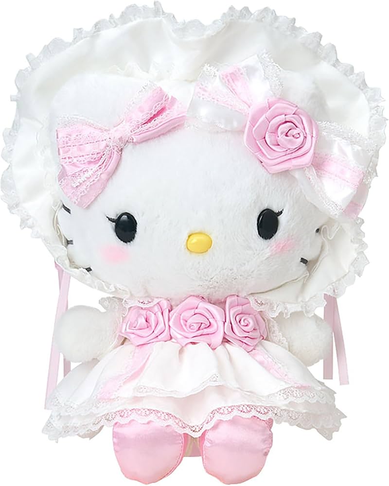 Amazon.co.jp: サンリオ(SANRIO) ぬいぐるみ（ホワイトフリル） ハロー