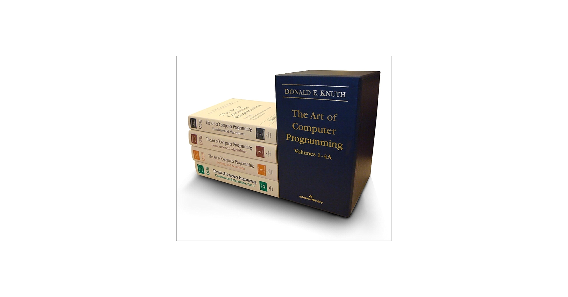 The Art of Computer Programming, Volumes 1-4A Boxed Set