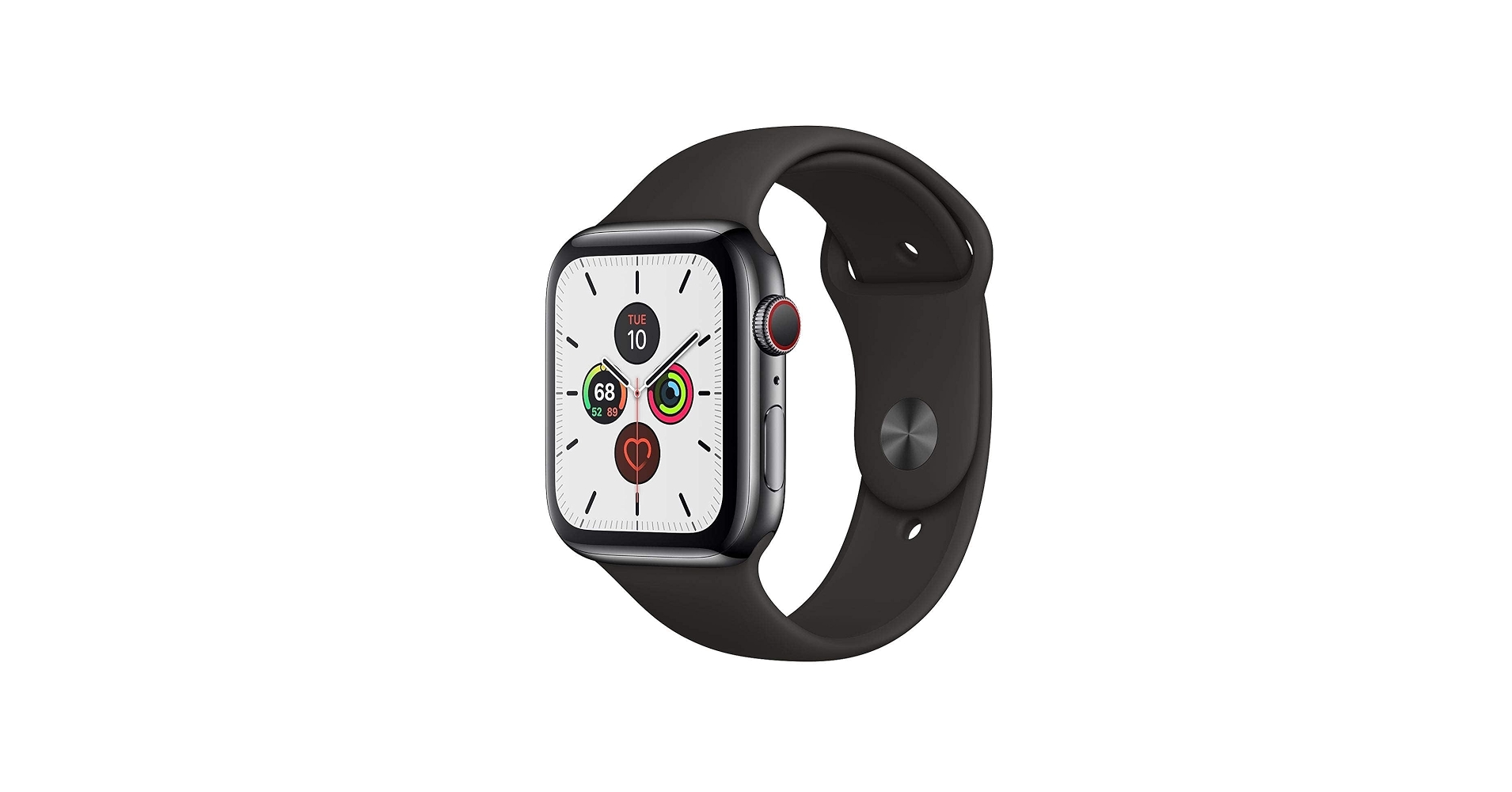 Amazon.com: Apple Watch Series 5 (GPS + Cellular, 44MM) - Space